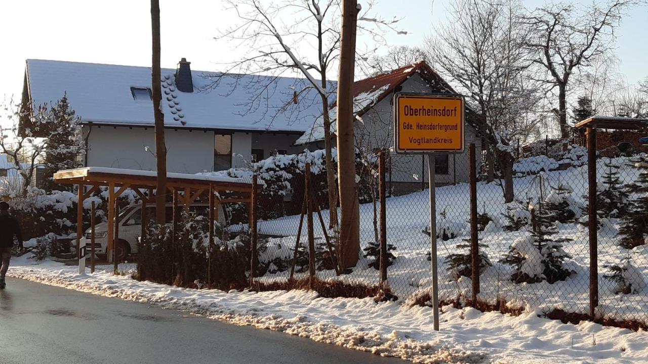 Ferienwohnung Reissmann Heinsdorfergrund Bagian luar foto